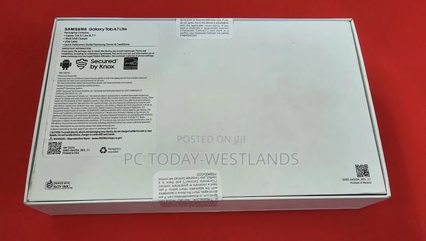 New Samsung Galaxy Tab A7 Lite 32 GB Gray - thumbnail 4