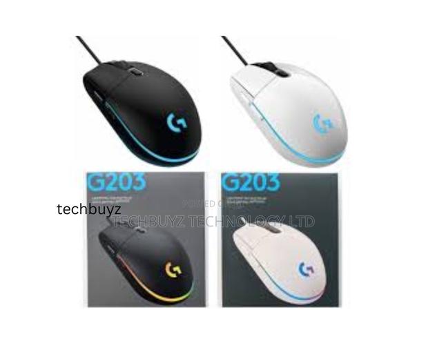 Logitech G203 Wired Gaming Mouse, Lightsync RGB