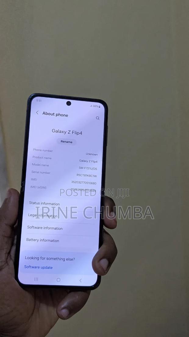 Samsung Galaxy Z Flip4 128 GB Black - thumbnail 5