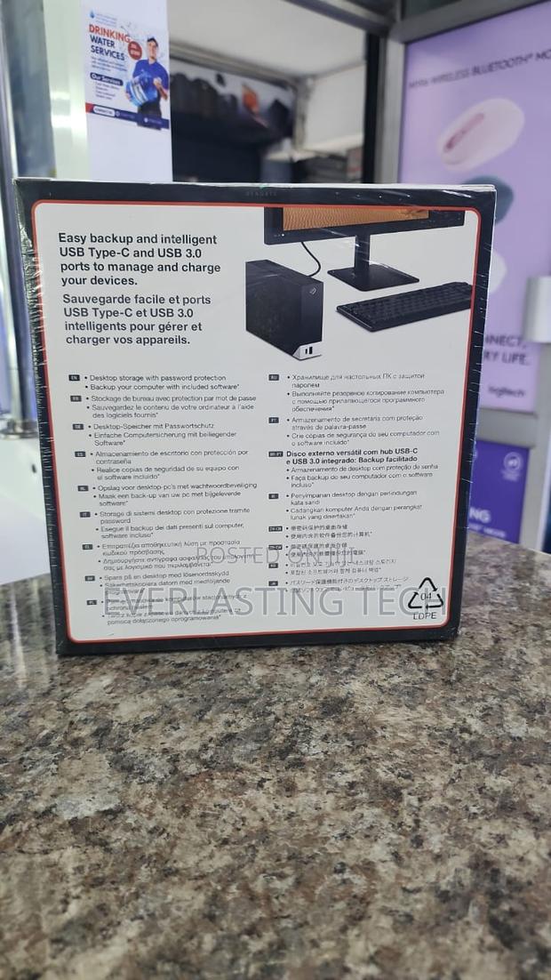 Seagate One Touch Hub 8tb External Hard Drive Desktop HDD - thumbnail 3