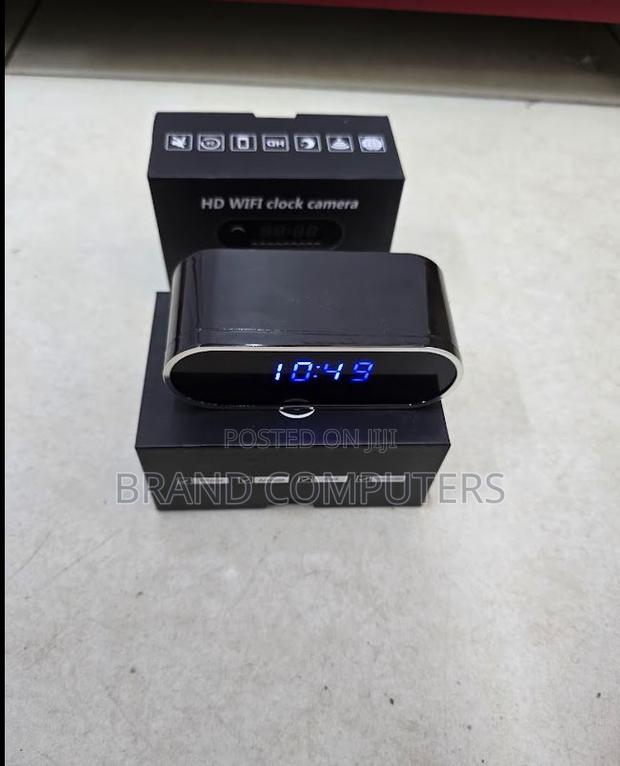 Digital Wifi Clock Spy Camera - main view