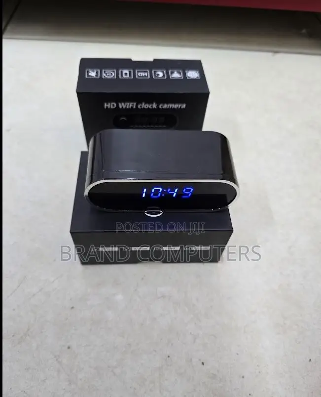 Digital Wifi Clock Spy Camera
