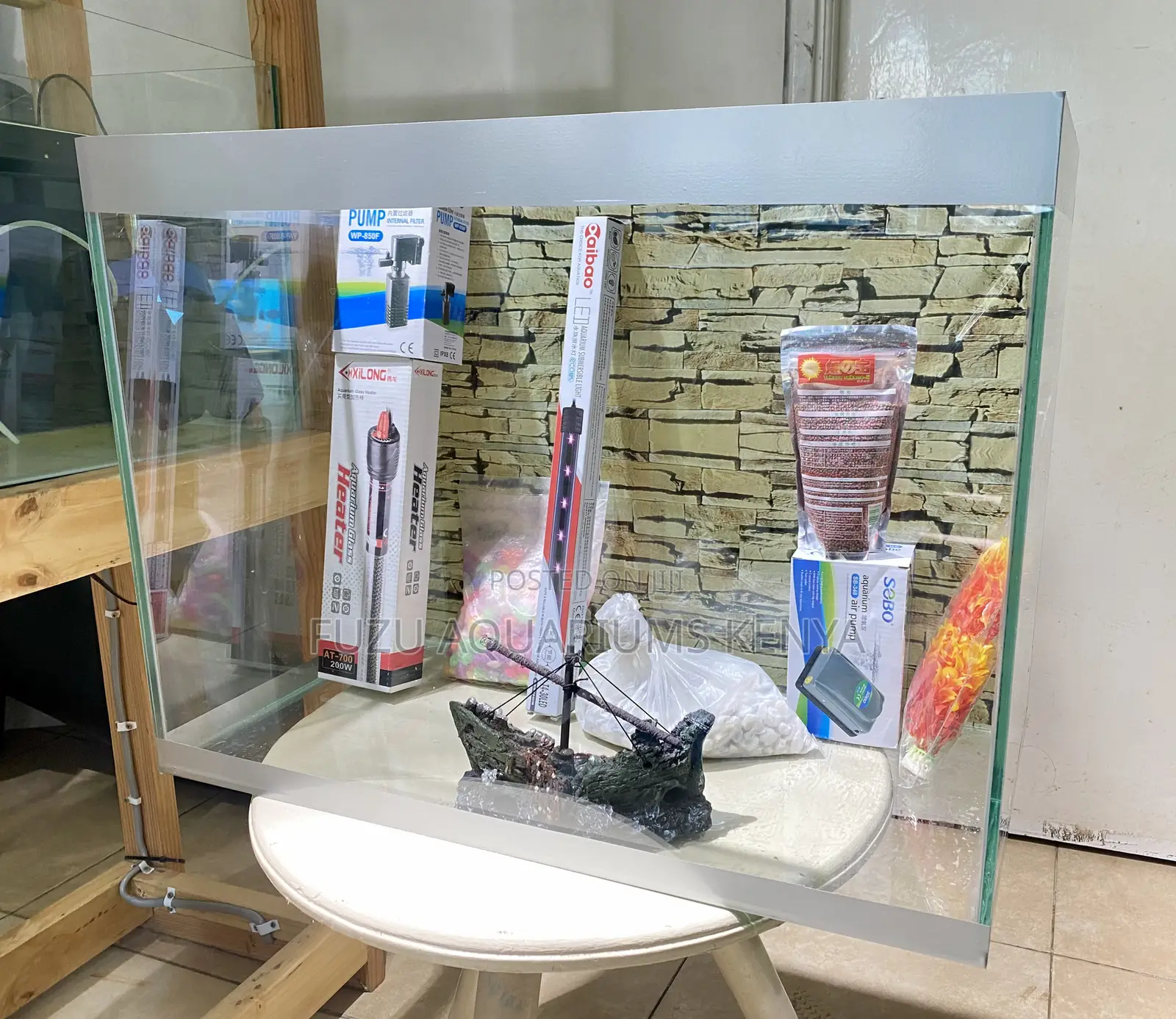 2ft Aquarium Set – Clean, Simple, Elegant