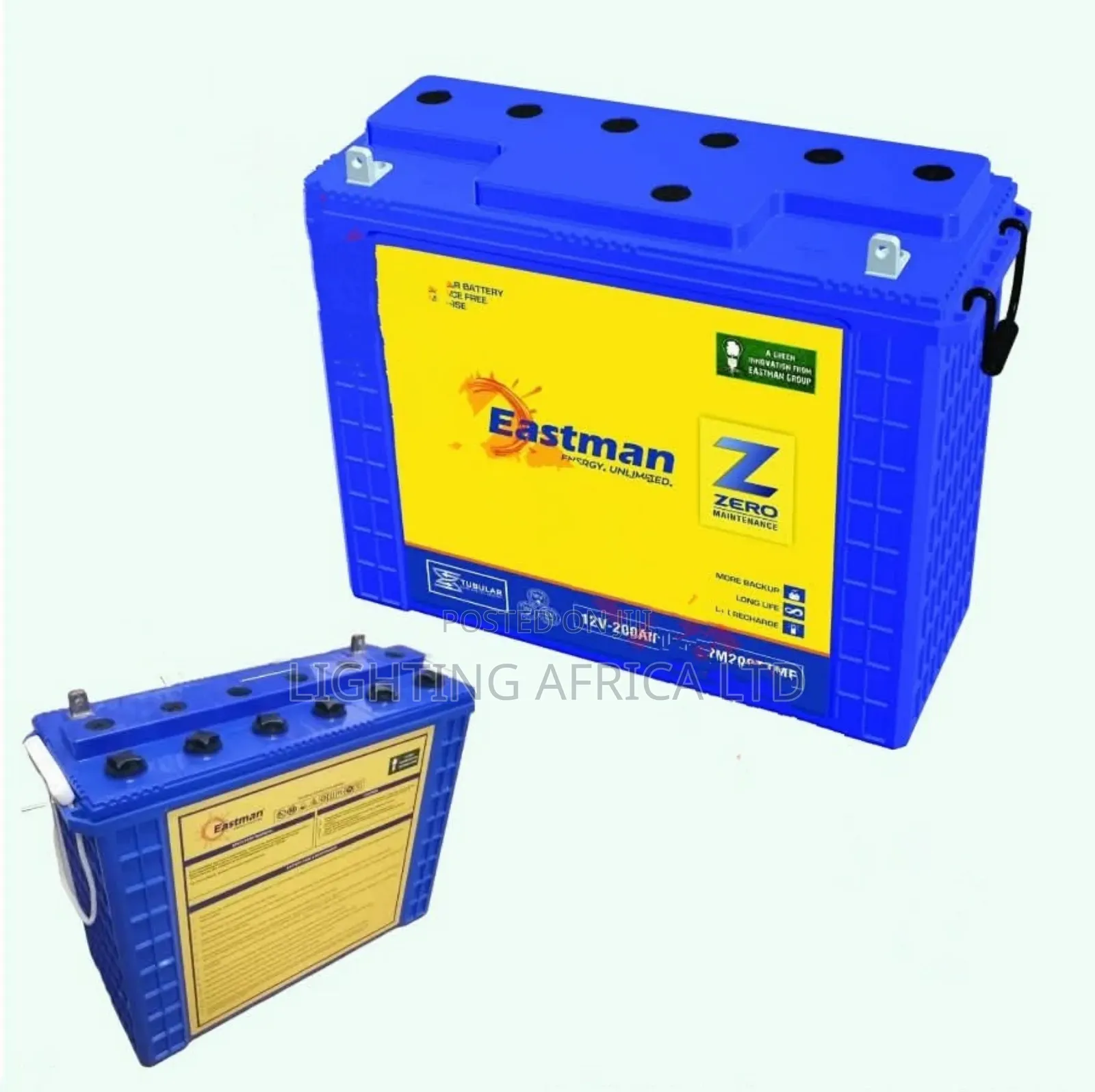 New Eastman 200ah Heavy Duty Gel Solar Battery
