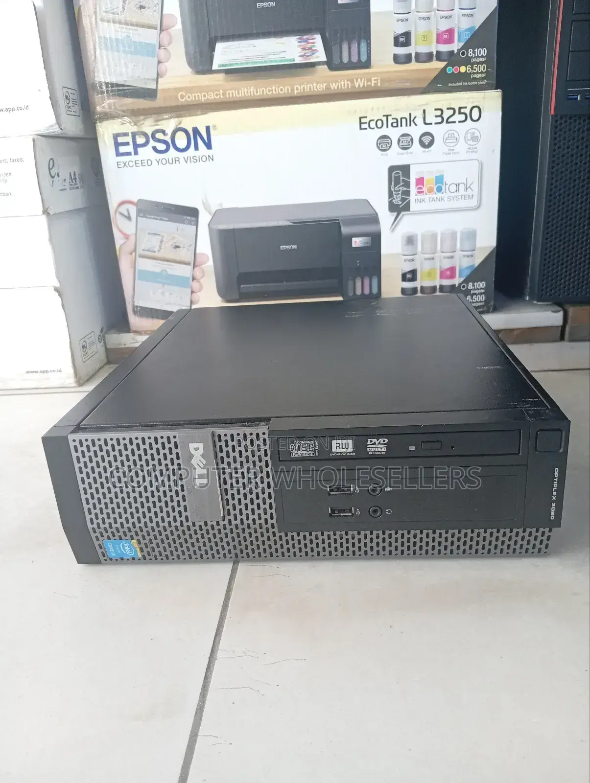 Desktop Computer Dell OptiPlex 3020 4GB Intel Core i3 HDD 500GB