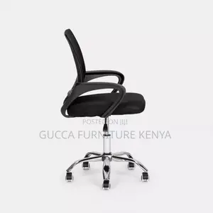 Office Chair:Swivel Chair Mesh Fabric Breathable Backrest