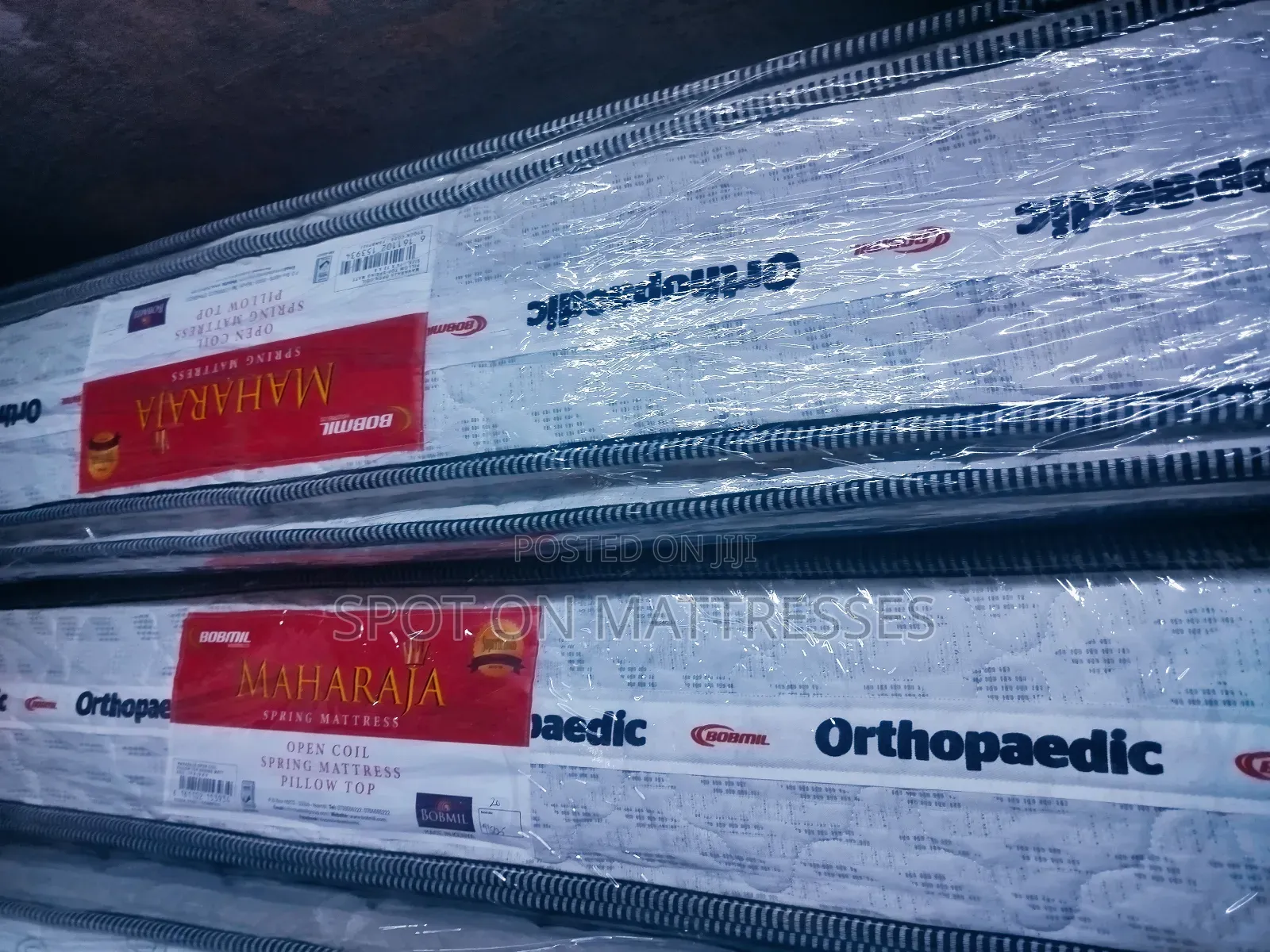 Bobmil Maharaja Mattresses With Pillowtop Layer Both Sides