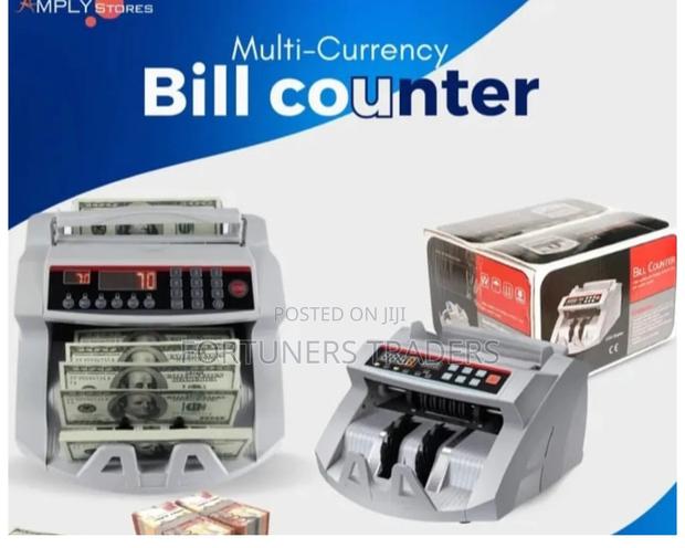 Money Counter With Counterfeit Detector - main view