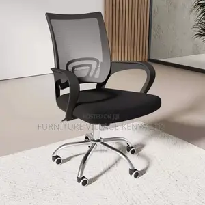 Office Chair: Clerical Mesh Office Chair With Pivot Base