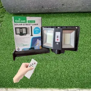 Cclamp 200watts Led Solar Street Light With Motion Sensor
