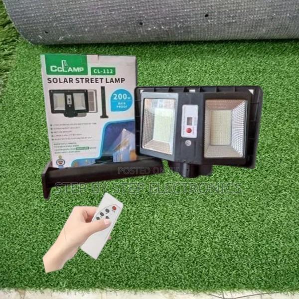 Cclamp 200watts Led Solar Street Light With Motion Sensor