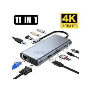11 in 1 Type C to HDTV Docking Station Hub