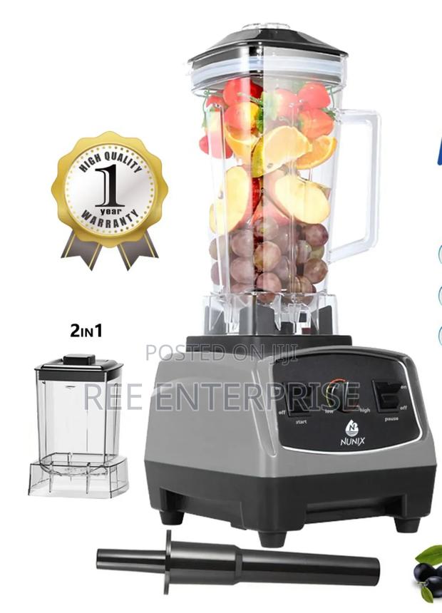 Commercial 2 in 1 Nunix Blender - main view