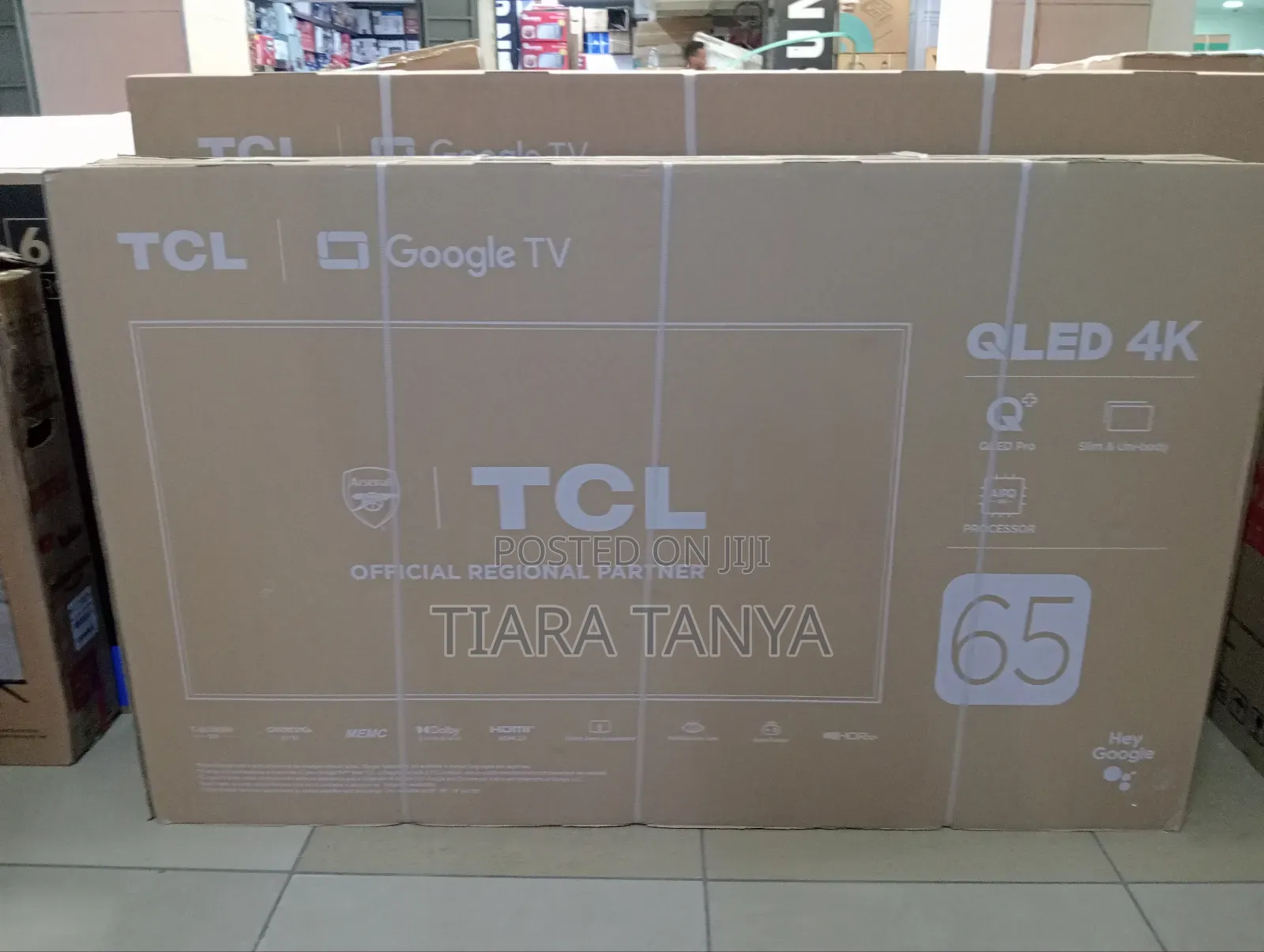 TCL 65" Qled Smart Google Tv 65c61b
