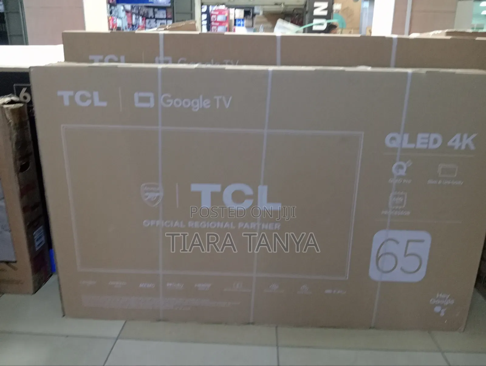 TCL 65" Qled Smart Google Tv 65c61b