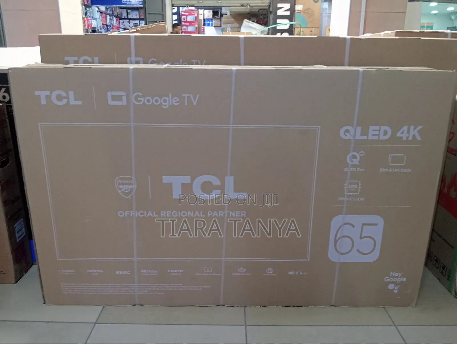 TCL 65" Qled Smart Google Tv 65c61b