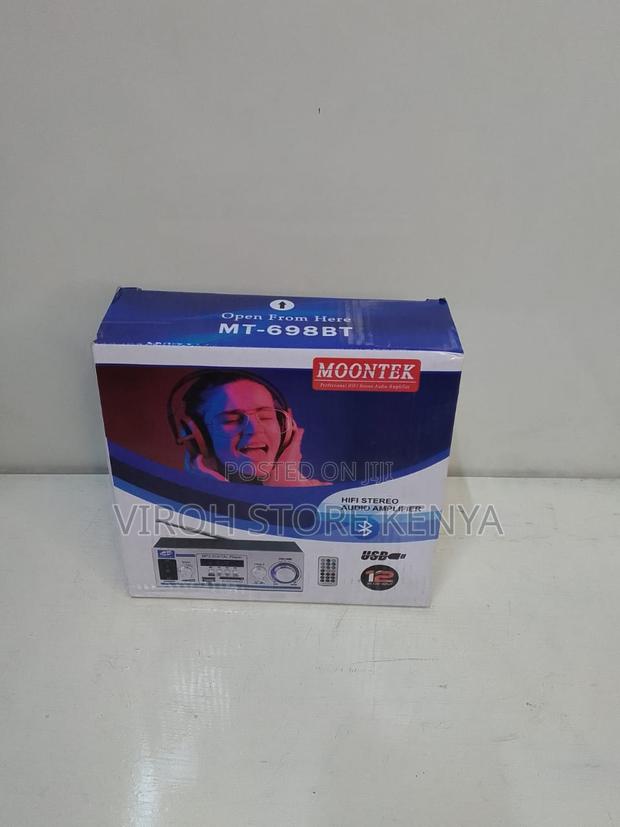Mt 698two Mic Input Bluetooth Stereo Audio Amplifier