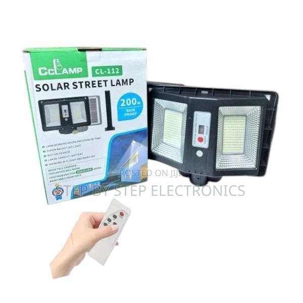 Performance Guaranteed Cclamp 200w Led Solar Street Light - thumbnail 2
