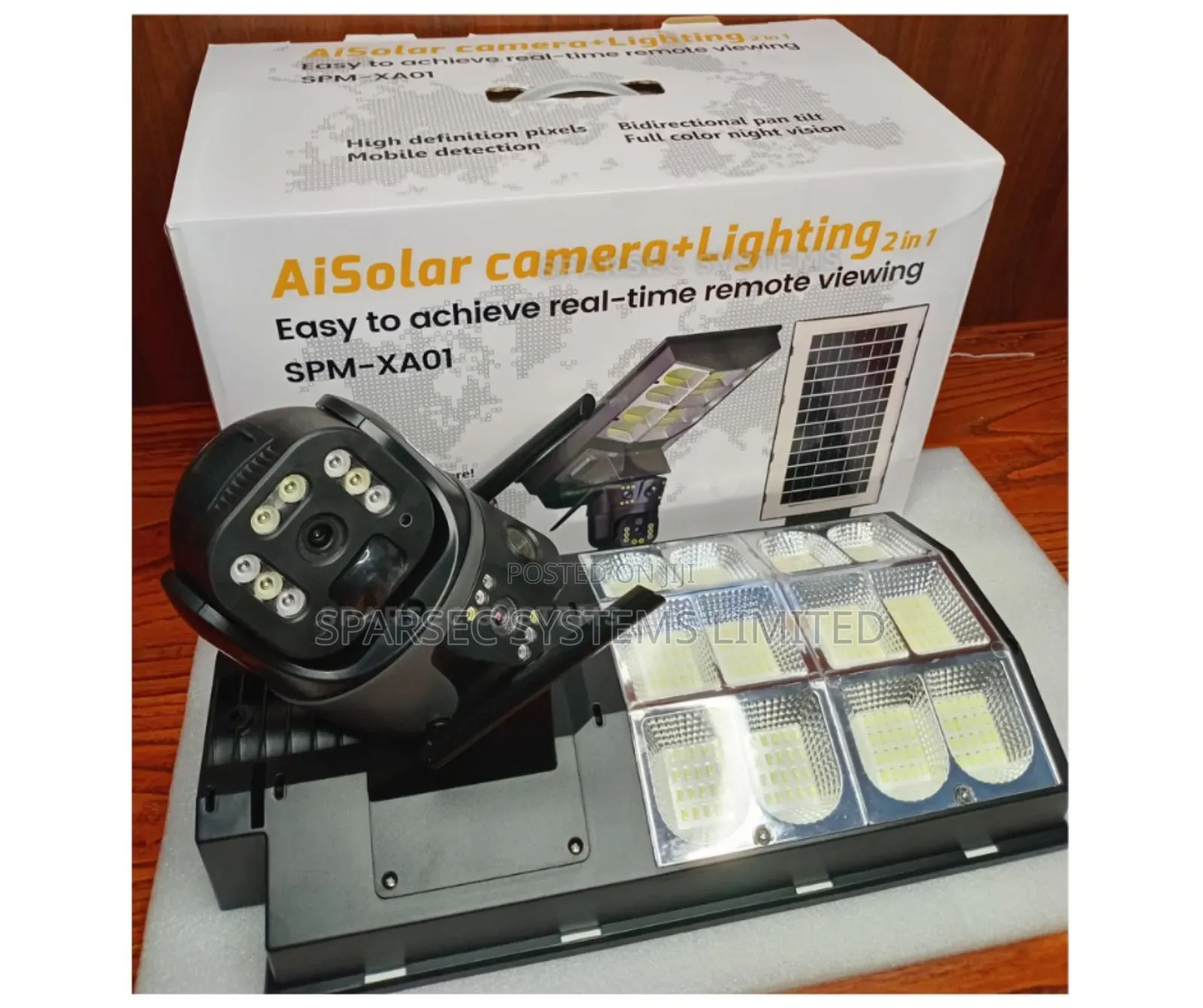 V380 Pro Solar Street Light PTZ Flood Light 4g Camera