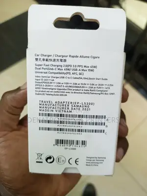 Samsung Car Fast Charger