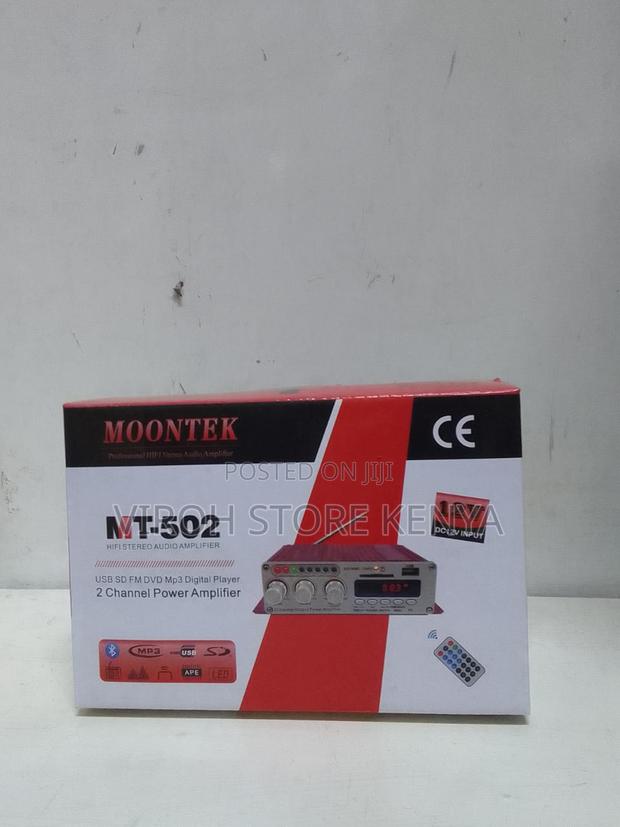 Mt 502 Moontek Amplifier - main view