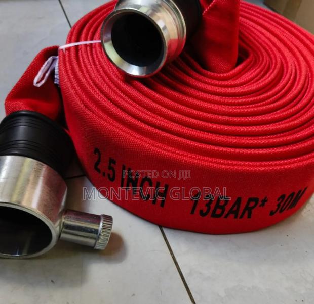 Heavy Duty Fire Fighter Hose With Coupling 2.5" X30m - main view