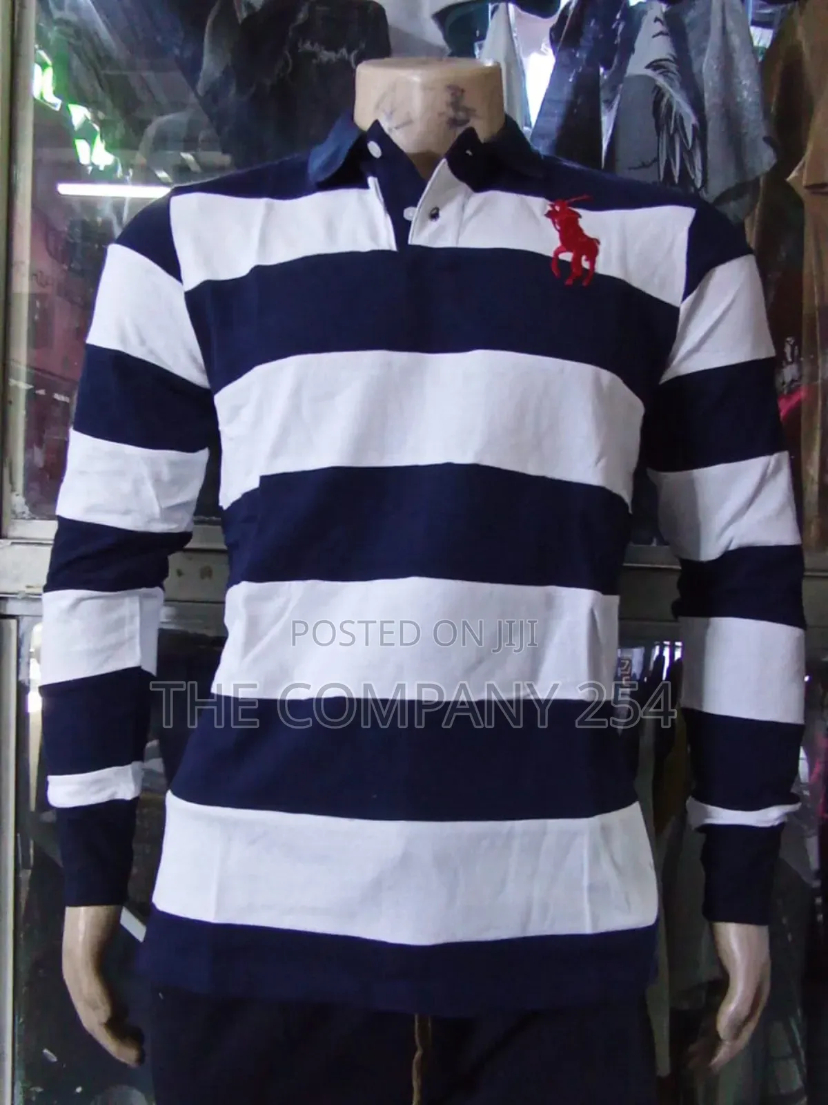 Quality Cotton Long Sleeved Color Polo Designer Shirt