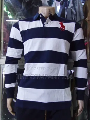 Quality Cotton Long Sleeved Color Polo Designer Shirt