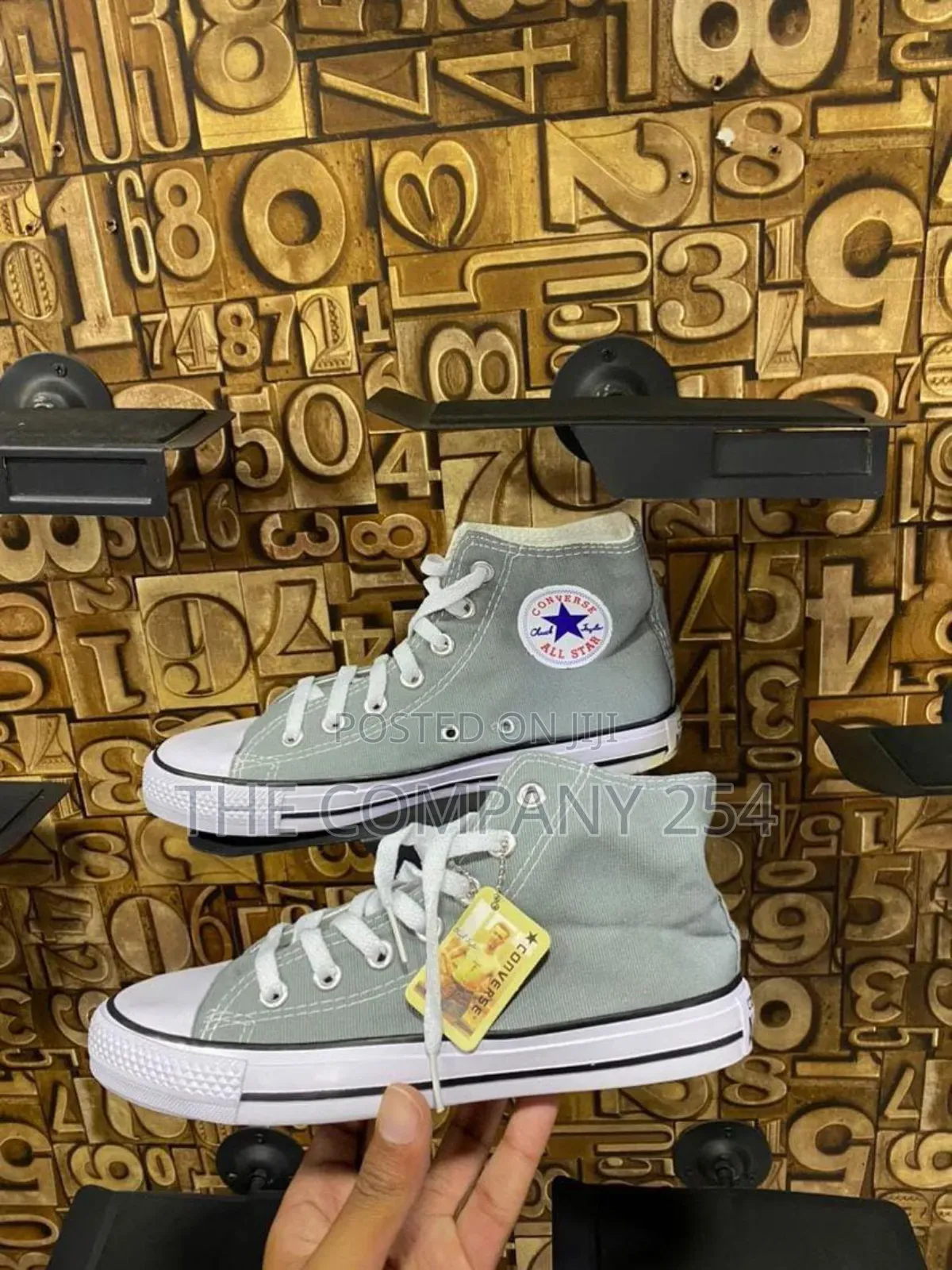 Original Quality Runstar High Top Plain Rubber Sole Shoes