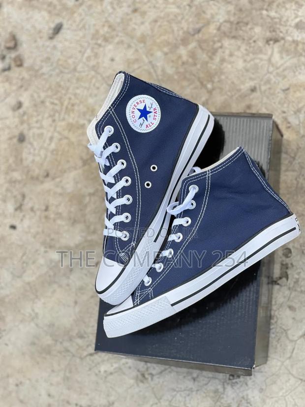 Original Quality Runstar High Top Plain Rubber Sole Shoes - thumbnail 3
