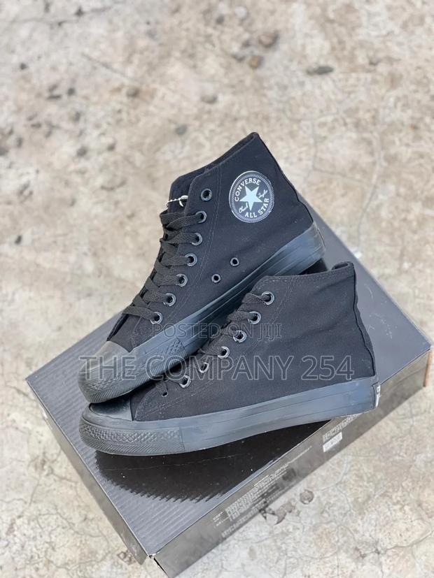 Original Quality Runstar High Top Plain Rubber Sole Shoes - thumbnail 5