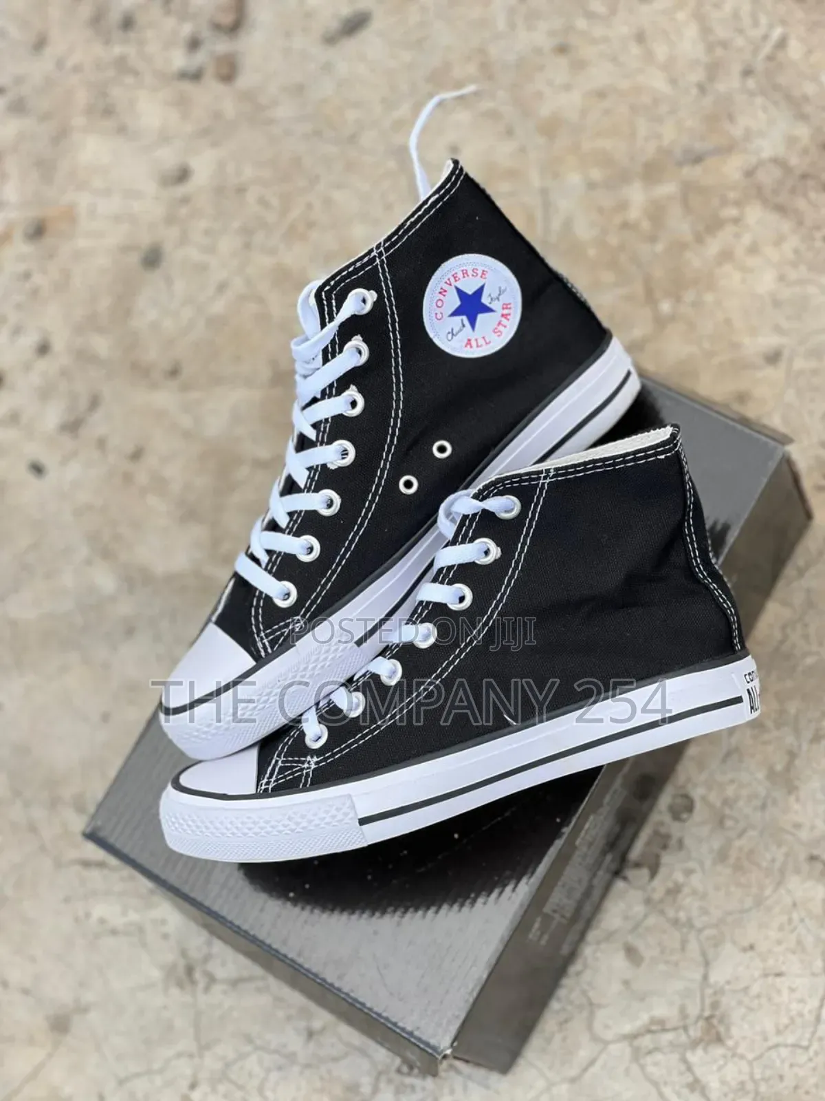 Original Quality Runstar High Top Plain Rubber Sole Shoes
