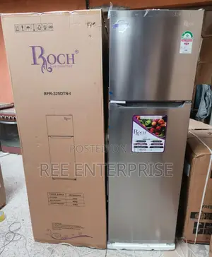 New 255 Litres Roch No Frost Double Door Refrigerator