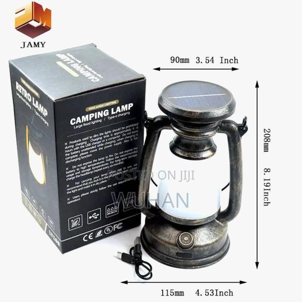Jsot Solar Vintage Lamp