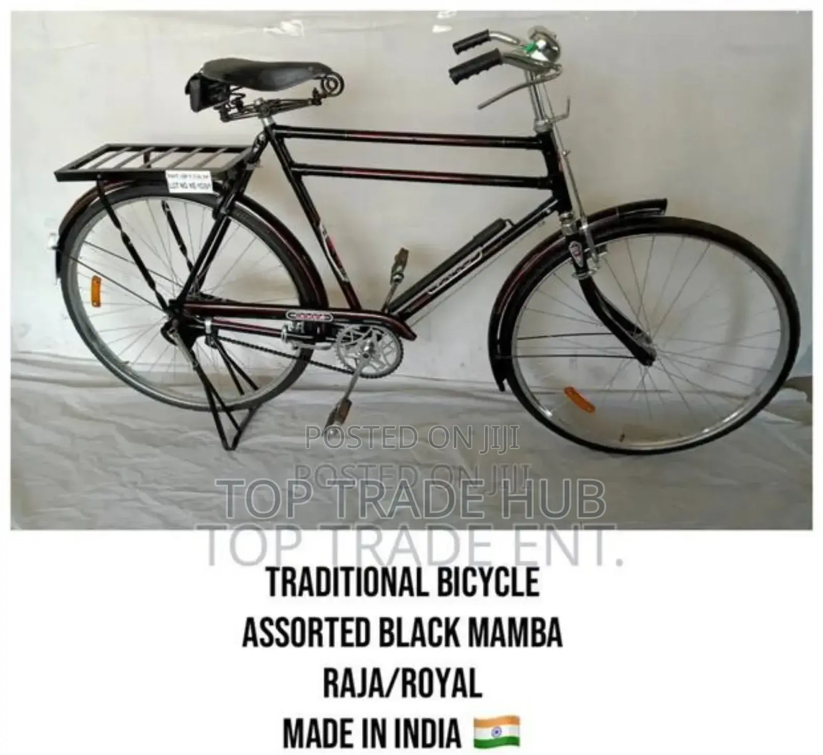 Royal Traditional Bicycle Black Mamba Available