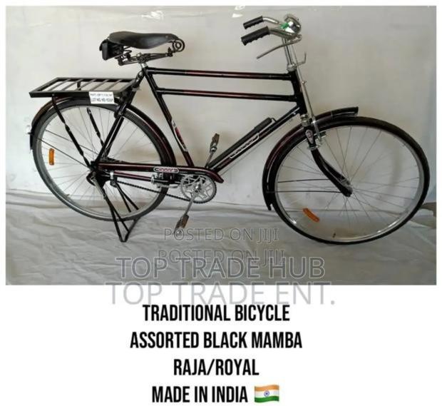 Royal Traditional Bicycle Black Mamba Available - main view