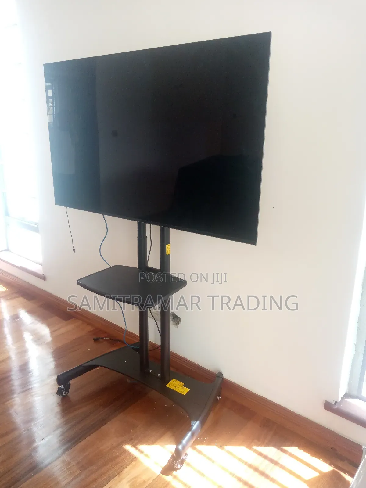 Ava 1500 60 1p Mobile Cart Rolling Tv Stand+Wheels 32"-75"
