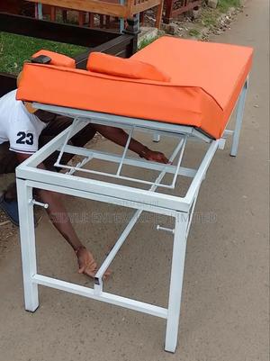 Foldable Massage Bed Orange - main view