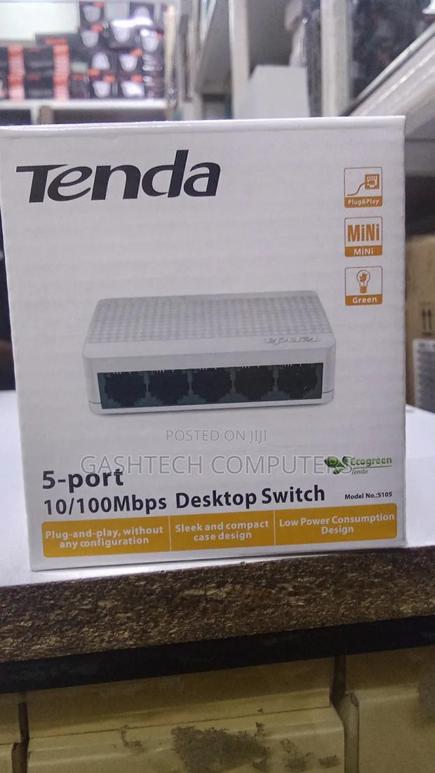 Tenda 5-Port Plug and Play Switch