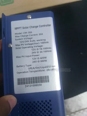 Snadi 30amps 12v/24v Auto Working Charge Controller