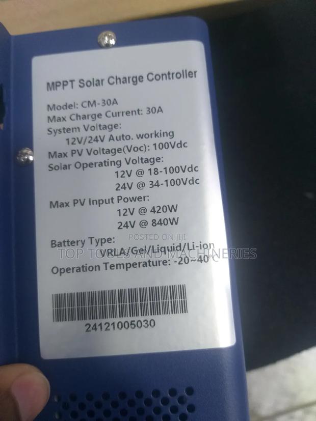 12v/24v Snadi MPPT Solar Charge Controller (Auto Working) - thumbnail 3