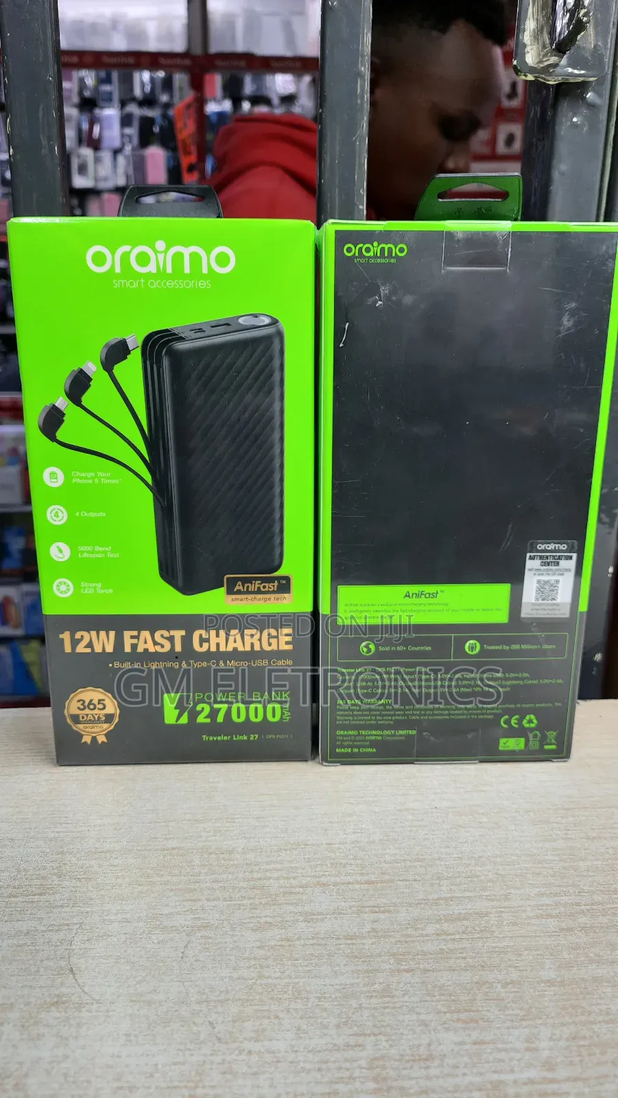 Traveller Link 27 (27000mah) Portable Powerbank.
