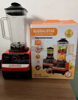 2 in 1 Globalstar Commercial Blender (Silvercrest Model)