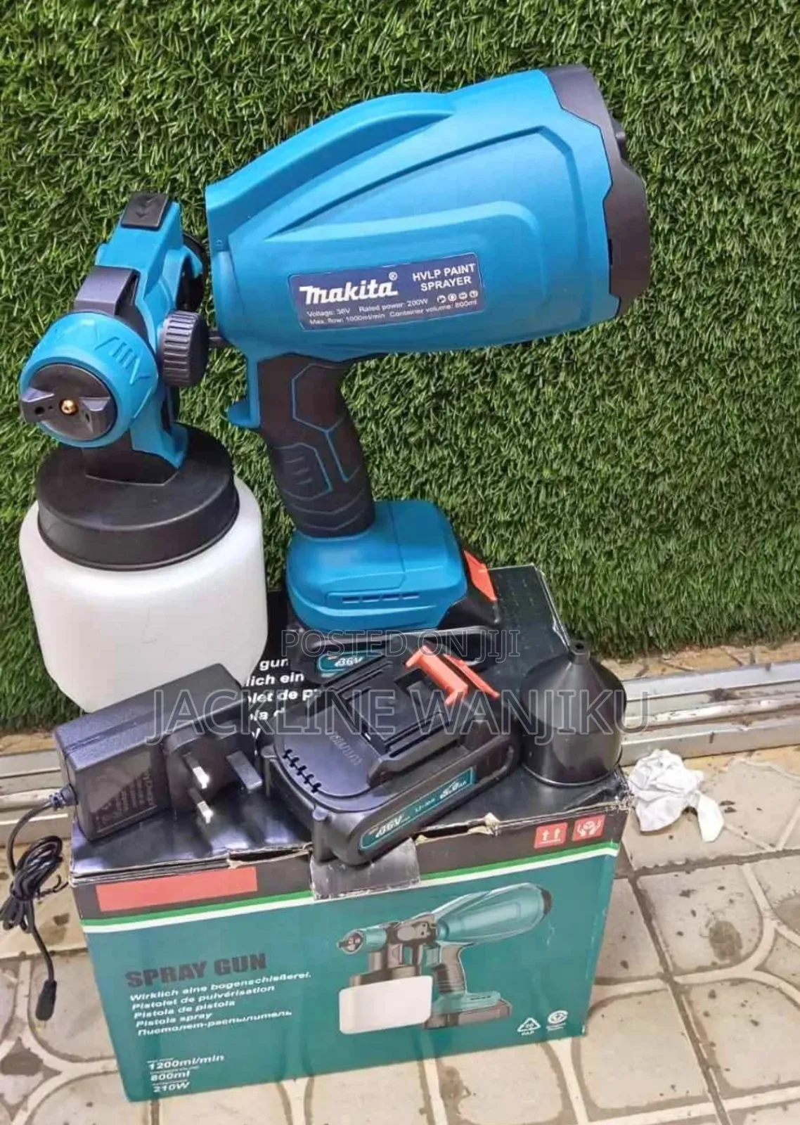 Cordless Makita Spray Gun Cordless/ Rechargeable Spray Gun