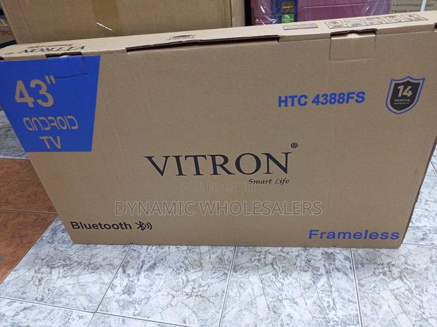Vitron 43 Android Tv Smart Adroid Tv With Bt - main view