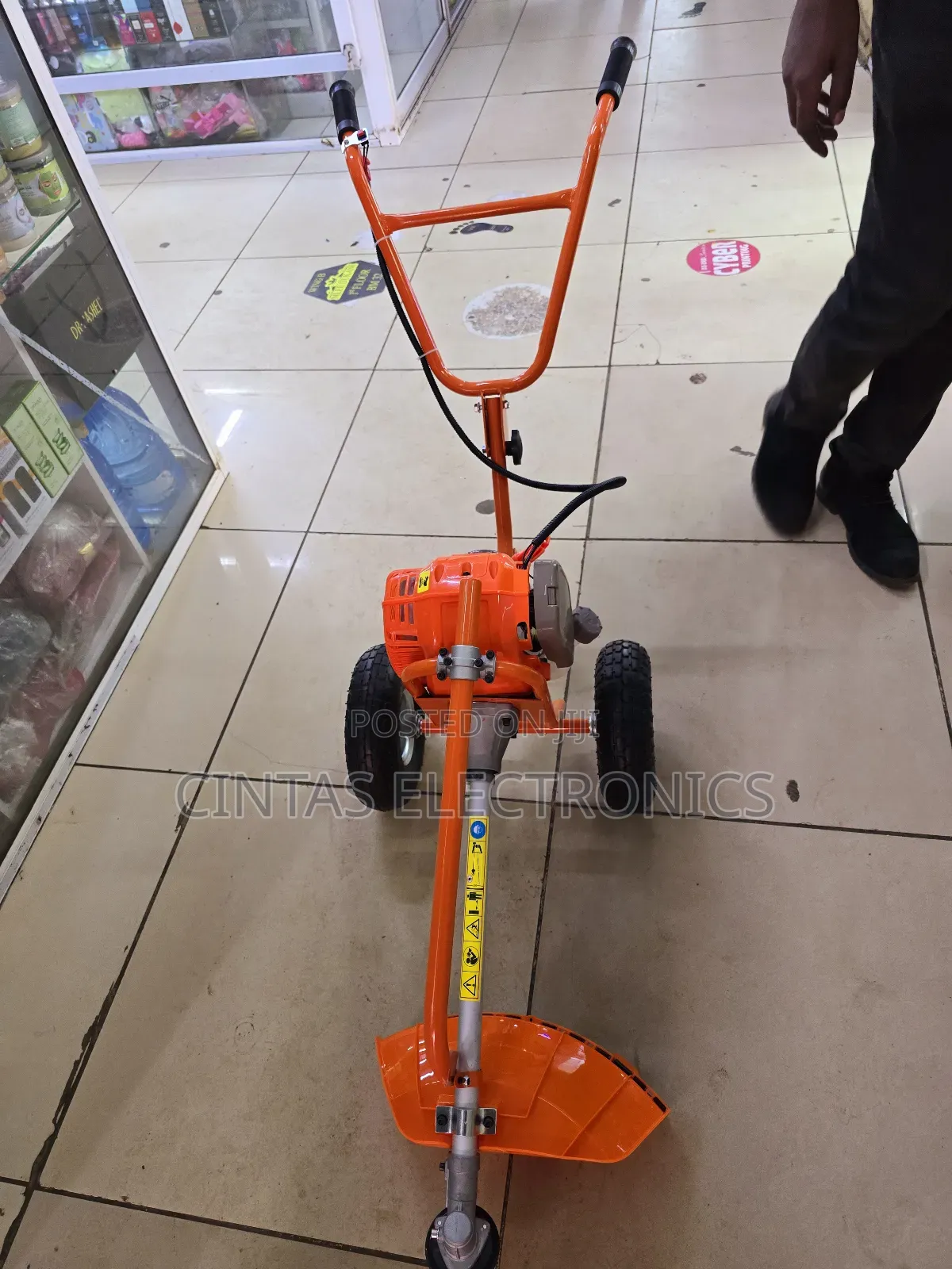 Brushcutter Wheeled With 6blades