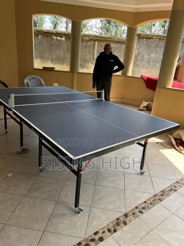 Indoor Table Tennis Table With Bats and Net