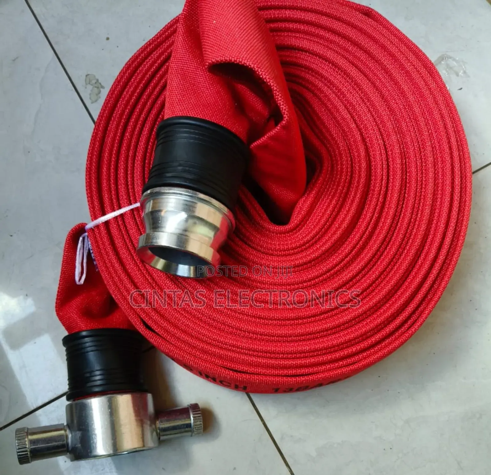 Heavy Duty Fire Fighter Hose With Coupling 2.5" X30m