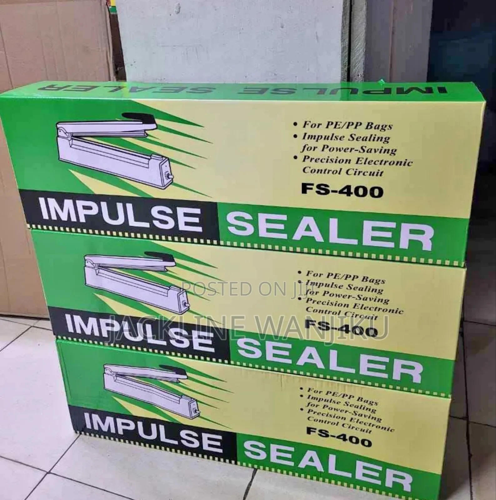 Metal Impulse Sealer/ Impulse Sealer Paper Sealing Machine