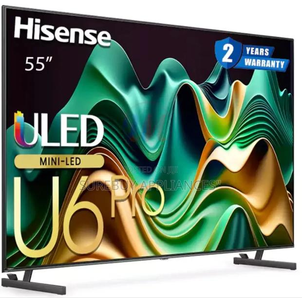 Hisense 55′′ 55u6n Pro Mini-Led Uled Smart Tv - thumbnail 2